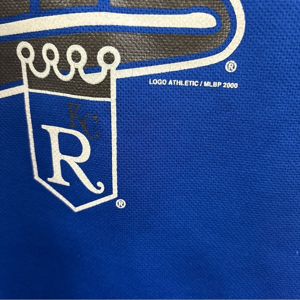 Vintage Kansas City Royals Jersey Sz XL Mens 2000 Y2K Logo Athletic MLB Baseball - Picture 4 of 12